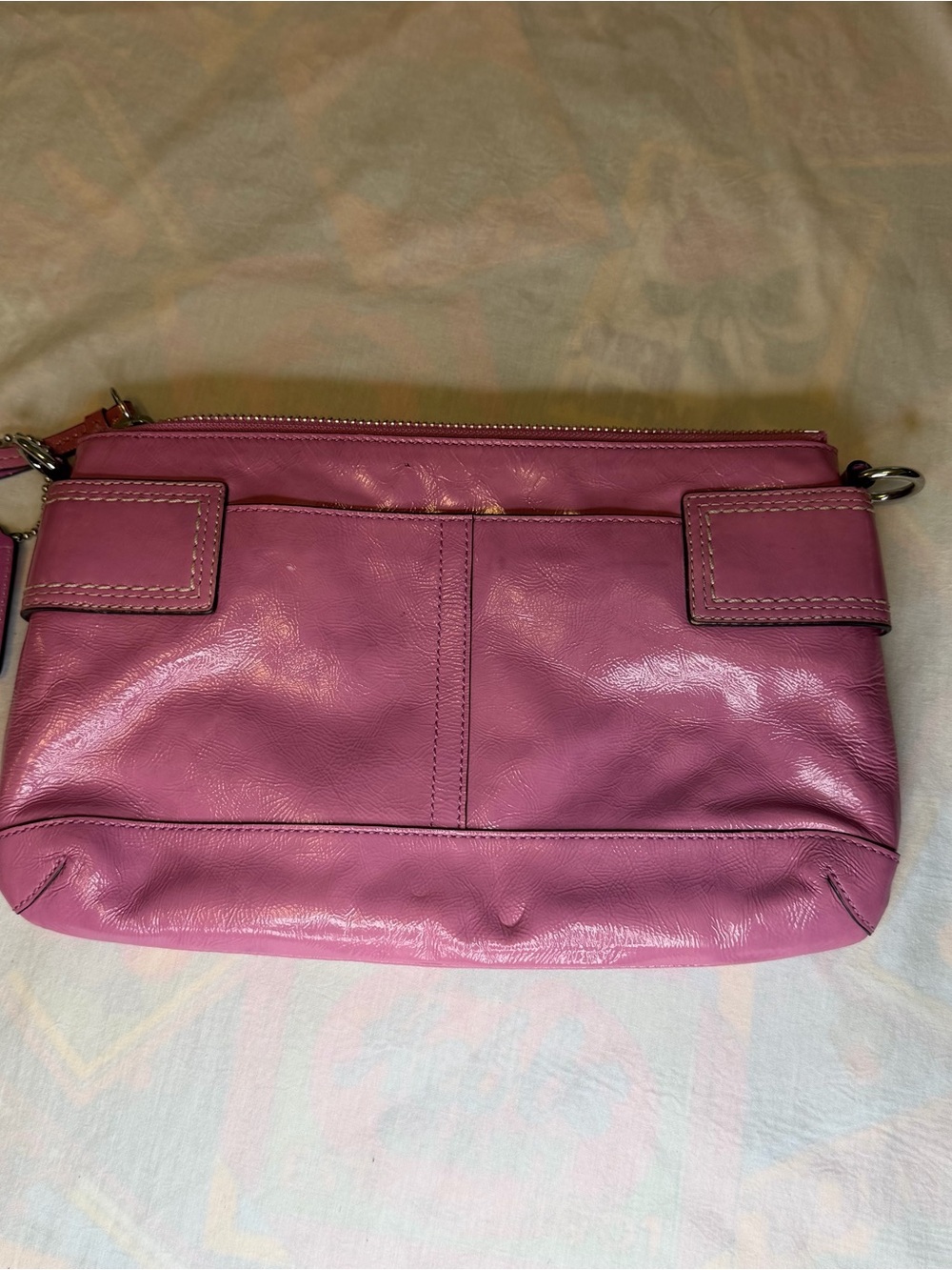 Coach Limited Ed. Berry/Sugar Plum Patent Leather Soho Chainlink Clutch
F13454 - Picture 11 of 13